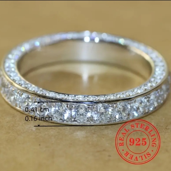 🆕Sterling Silver Band Ring - Picture 5 of 5